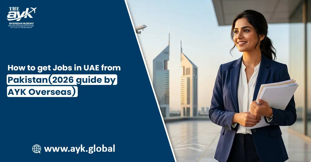How to Get Jobs in UAE from Pakistan (2026 Guide by AYK Overseas)